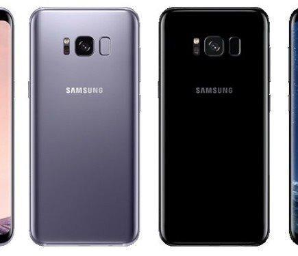 Samsung Galaxy S8, Negro,orchid Grey,negro Stock Inmediato