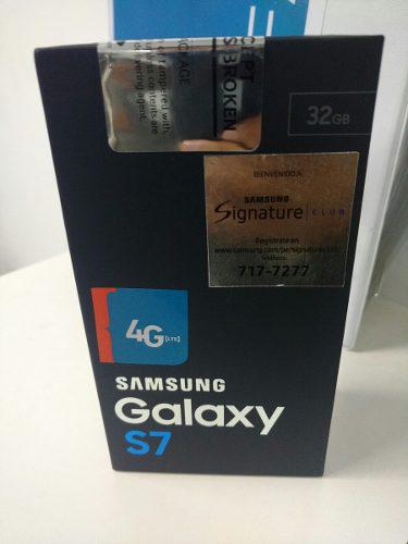 Samsung S7 Nuevo En Caja Inc. Accesorios Ram 32 Gb