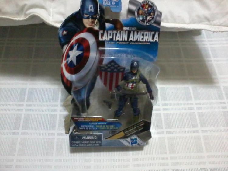 Hasbro Marvel Battlefield Captain America Comic Nuevo