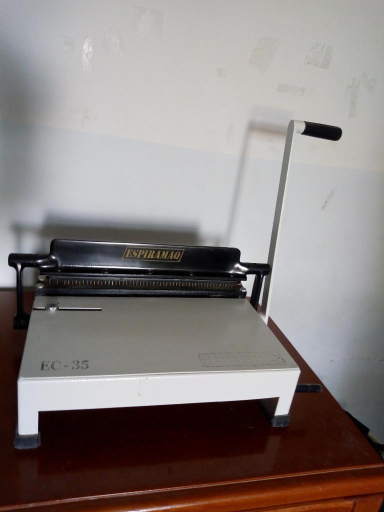 Maquina Imprenta Espiraladora