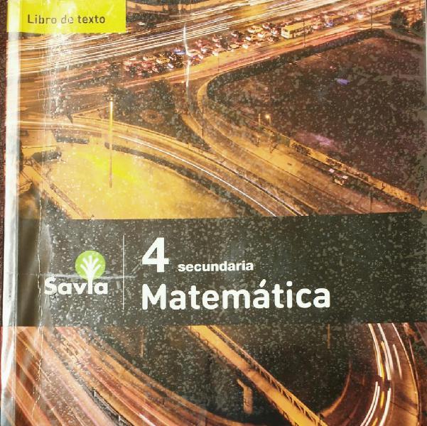 Matematica 4 Sec Libro Texto Edit Sm