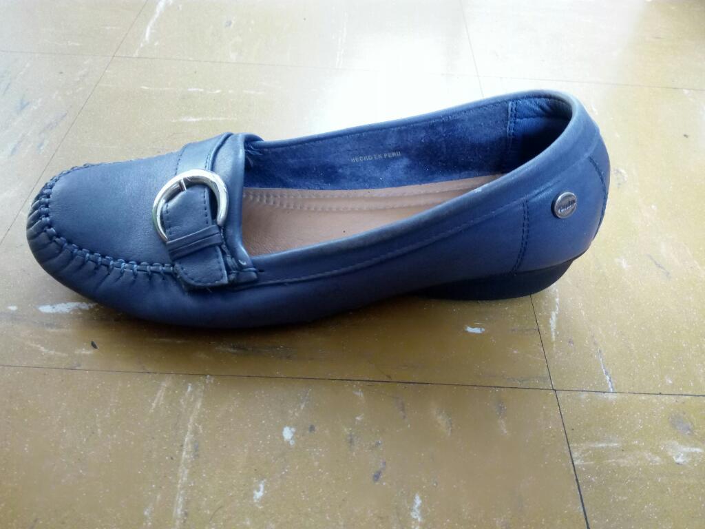 Mocasines Azul de Bata, Talla 36