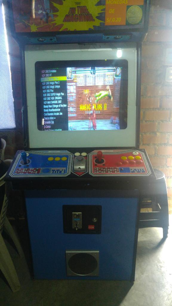 Arcade Pinboll King Of Fighter.
