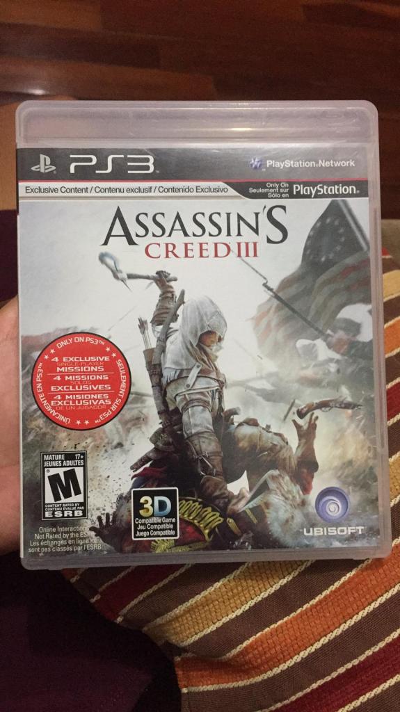 Juego Ps3: “Assassin’s Creed 3”