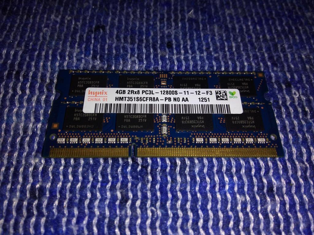 Memoria Ram Para Laptop Hynix 4GB PC3L s Ddrmhz