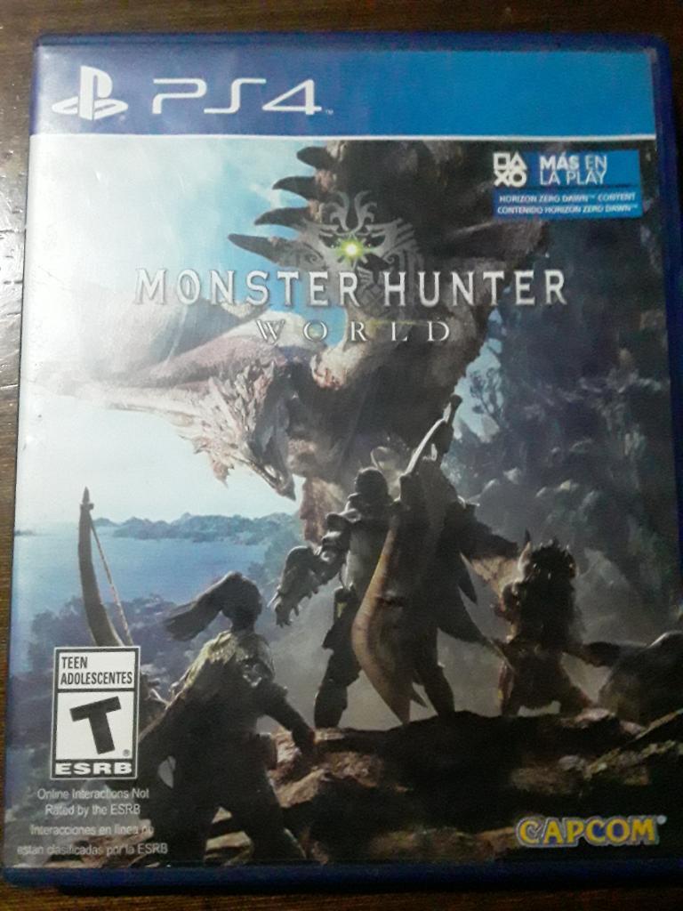 Monster Hunter World de Ps4