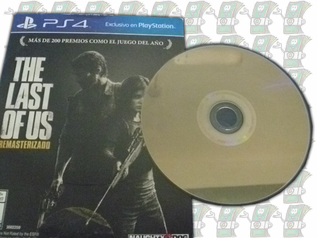 vendo tlous ps4 estuche de carton MEGA PLAZA