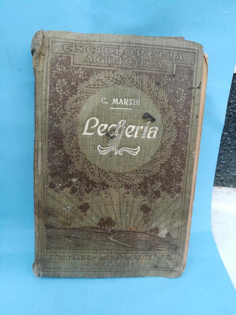 Antiguo Libro Lecheriade C. Martín 