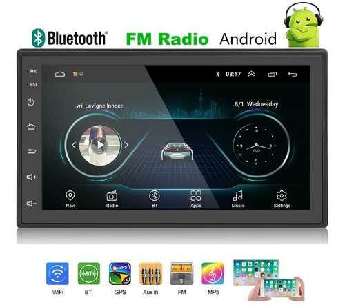 Auto Radio De 7 Universal Con Android, Gps Y Wifi Sin Cd
