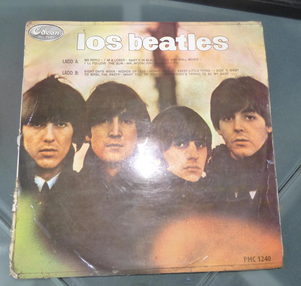 Disco vinilo Beatles  NO REPLY Edición Peruana