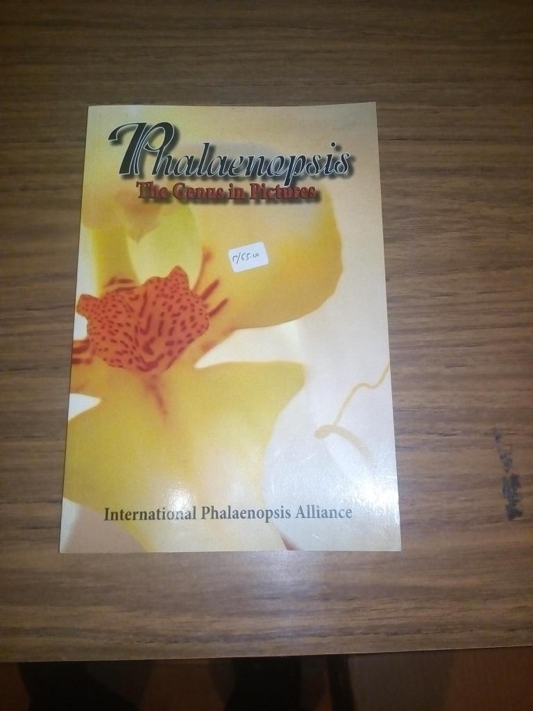 Libro sobre orquidea Phalaenopsis falenosis