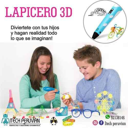 Lápiz 3d_diseño_juguete_regalo_dibuja
