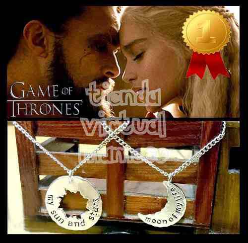 Cadena/collar Game Of Thrones Khaleesi Y Khal Drogo