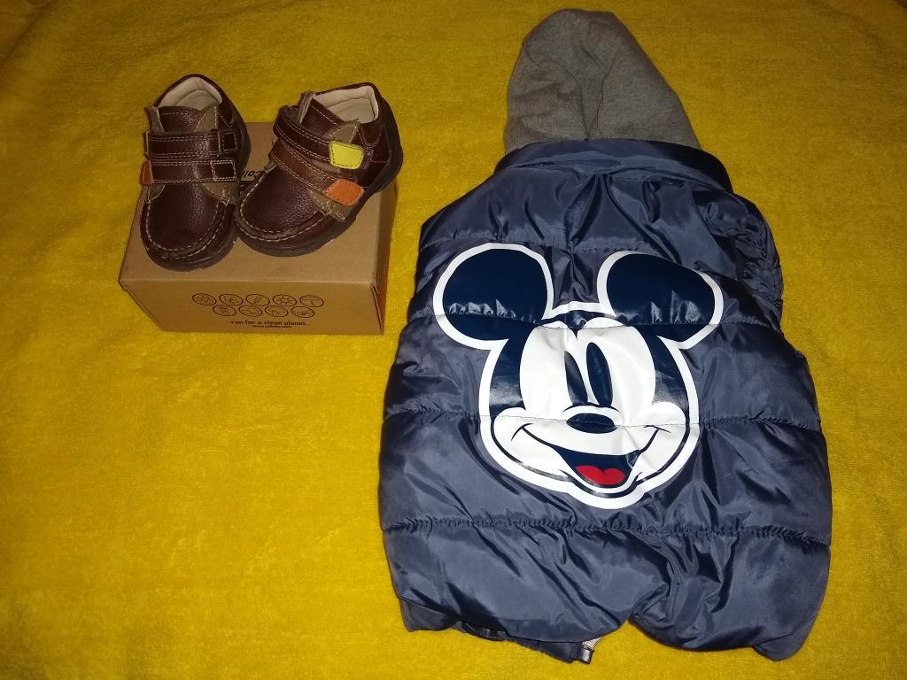 Chaleco Disney Baby Y Zapatos Kone