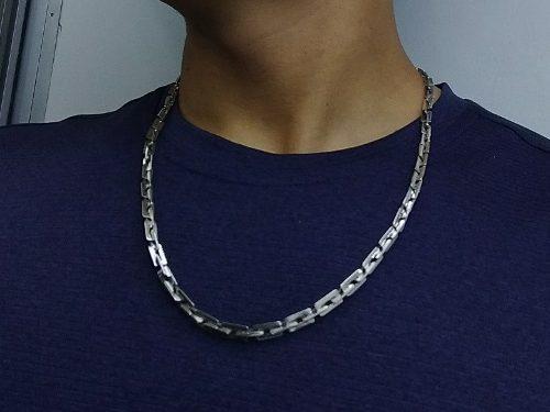 Collar Cadeneta Plata 950 - Hombre