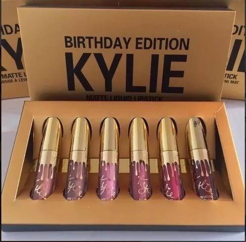 Set Labiales Kylie Birthday Edition