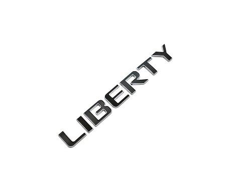 Emblema Cromado Liberty Para Jeep