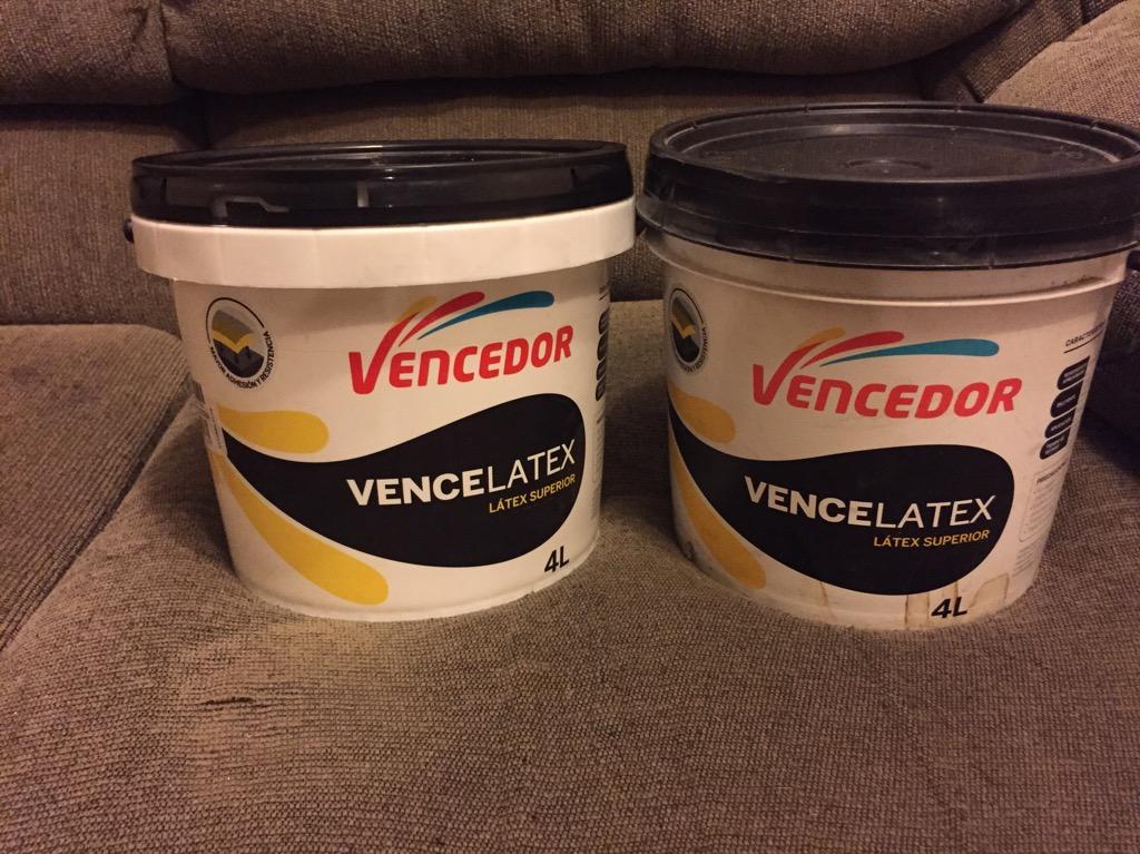 Pinturas Vencelatex 4L 2X100