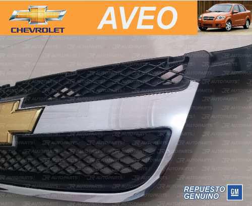 Chevrolet Aveo - Mascara Cromada Original Gm