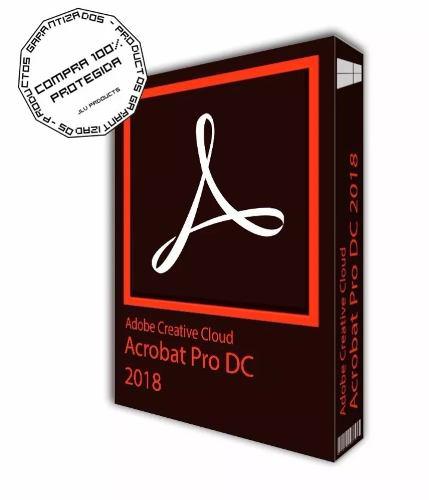 Acrobat Pro Adobe Dc 2018, Para Mac O Win Permanente