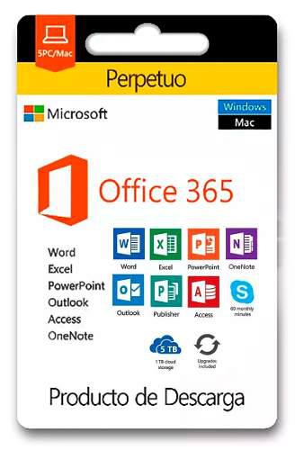 Cuenta Office 365 Personalizada Office 2019 Mac Y Windows