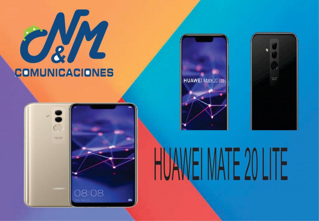 Huawei Mate 20 Lite: 64gb y 4ram..libre somos comunicaciones