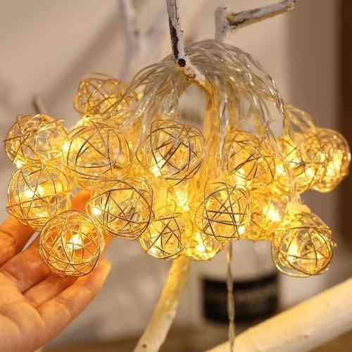 Iluminacion Led Luz Decorativa Navidad 3m Diamond Ball Pnxa