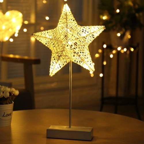 Iluminacion Led Luz Decorativa Navidad Forma Estrella Pnxi