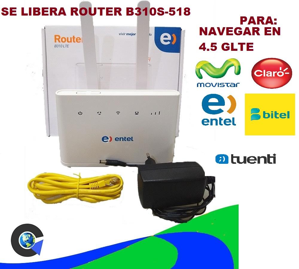 Liberacion Modem Router Cpe Huawei Bg Lte Entel Rj11