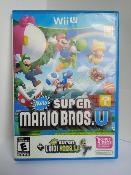 New SMario U mas SLuigi U WiiU