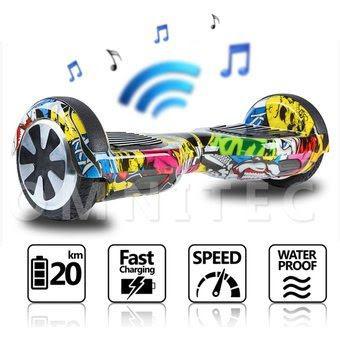 Scooter Electrico Hover Board Bluethooh Luces Dobles