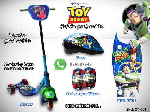 Scooter Toy Story Hadas Tinker Max Steel