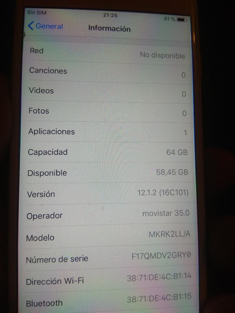 iPhone 6s 64gb