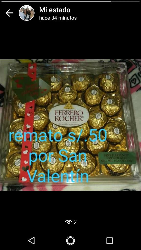 San Valentín Ferrero 300grm,
