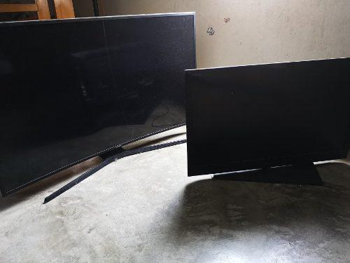Tv Led Smart De 49 Sansung Pantalla Curva (rota) Y Sony 30