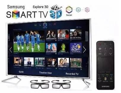Tv Samsung 40p Led Fullhd Smart 3d Con Cámara (rack Regalo)