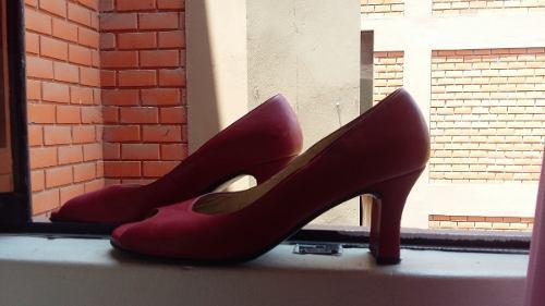 Zapatos De Cuero Para Mujer