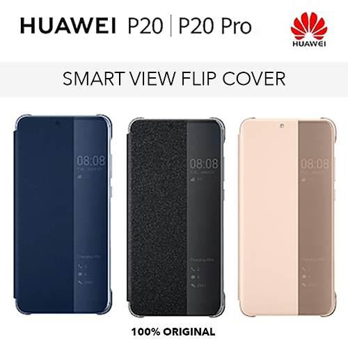100% Original Flip Case Inteligente Huawei P20 Y P20 Pro