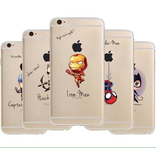 Case Superhéroes Marvel Dc Comics Y Hello Kitty/iphone 6/6s