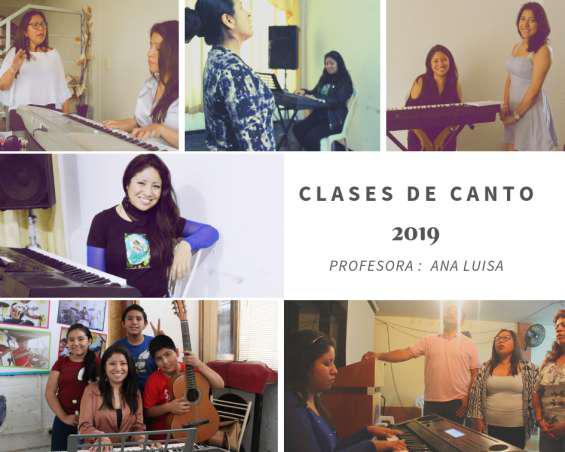 Clases canto (academias y a domicilio) en Lima