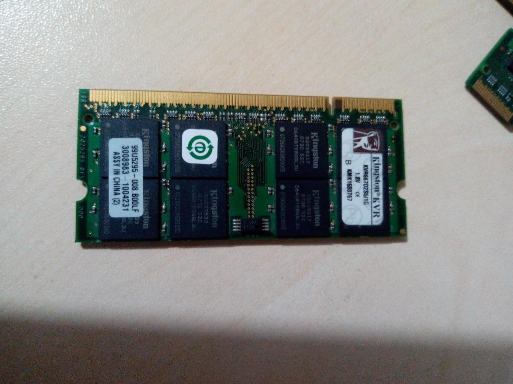 Mem Ram 1 Gb Bus 667 para Laptop