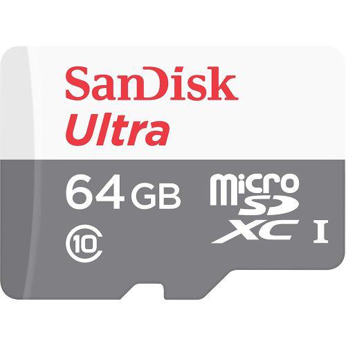 Memoria Sandisk Ultra Micro Sd Hc De 64gb Clase 10 U1 Fhd