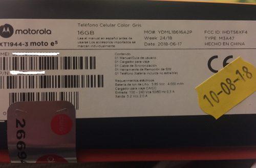 Oferto Celulares Motorola Moto E5 16 Gb Gris Nuevos