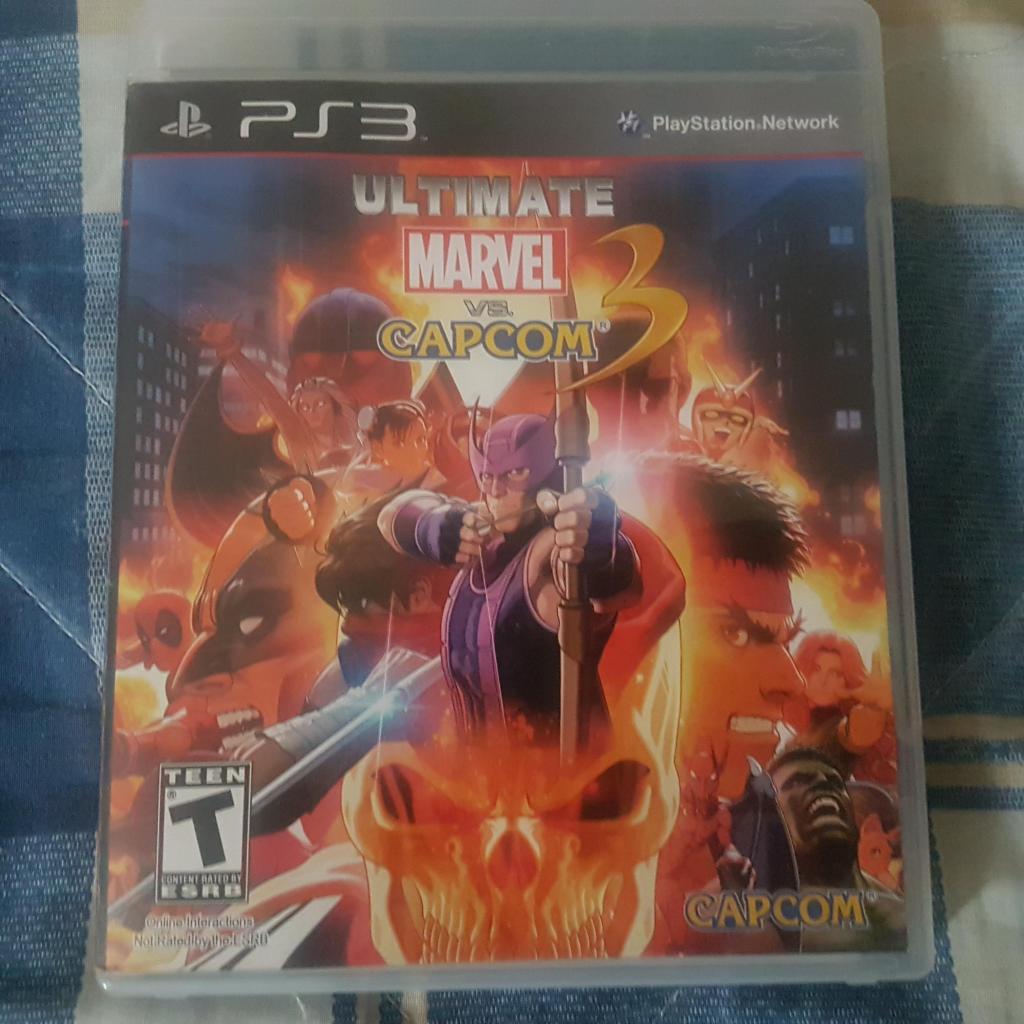 PS3 Ultimate Marvel vs Capcom 3 Disco