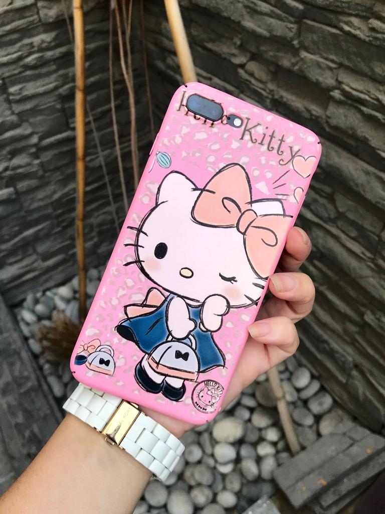 Case Solo para iPhone 7 Plus Y 8 Plus Hello Kitty