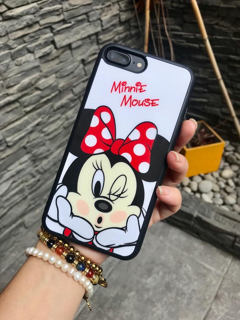 Case Solo para iPhone 7 Plus Y 8 Plus Minnie