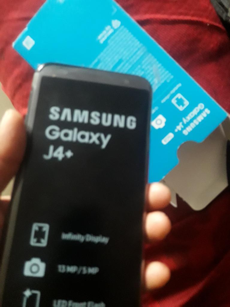J4plus Samsung Nuevo Perfecto Estado Eq