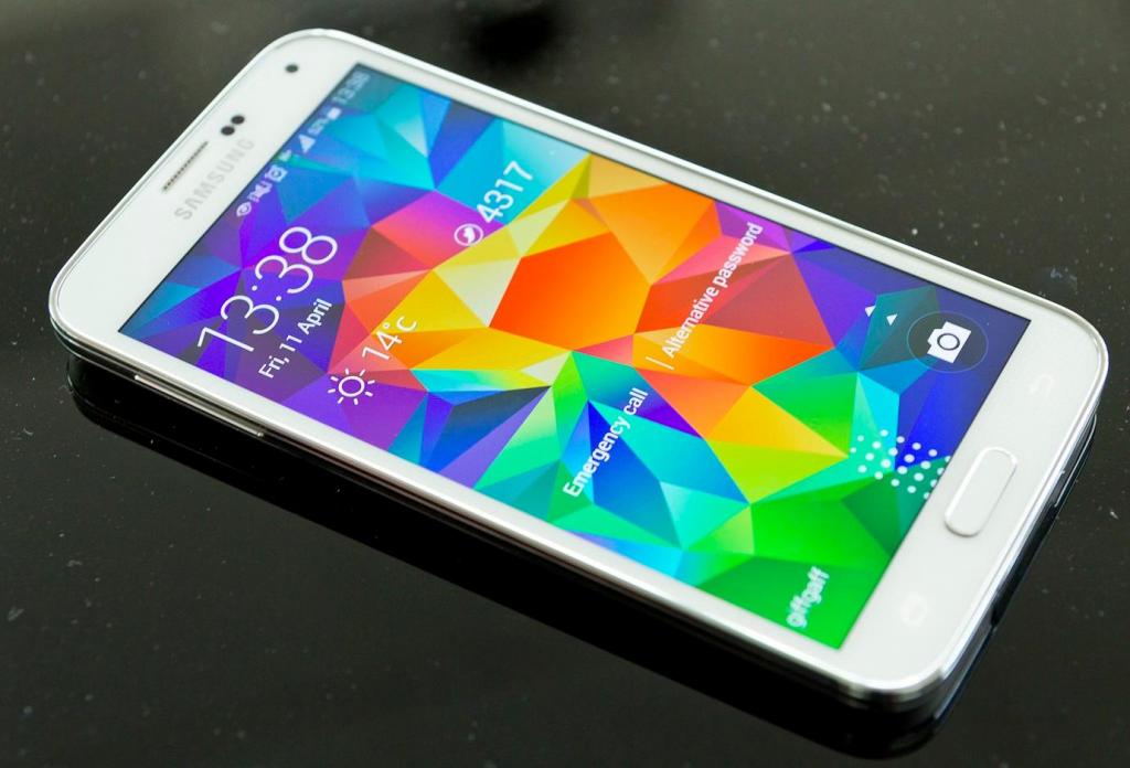 Samsung Galaxy S5 Blanco Cargador