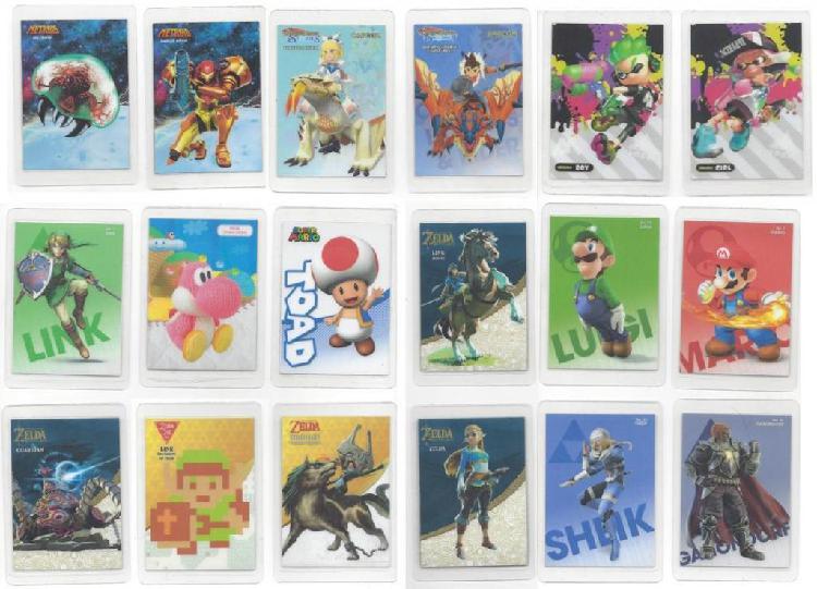 Amiibo, Tarjeta Amiibo Card Compatible Con 3ds, Wii U Y