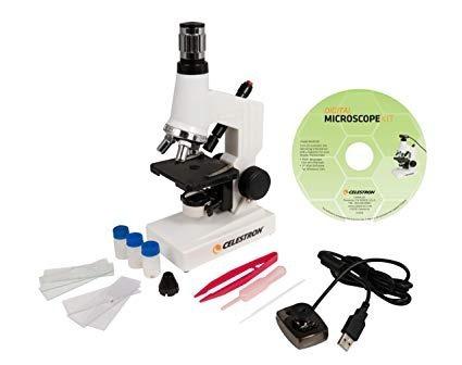 Celestron Microscopio Con Camara 40x-600x